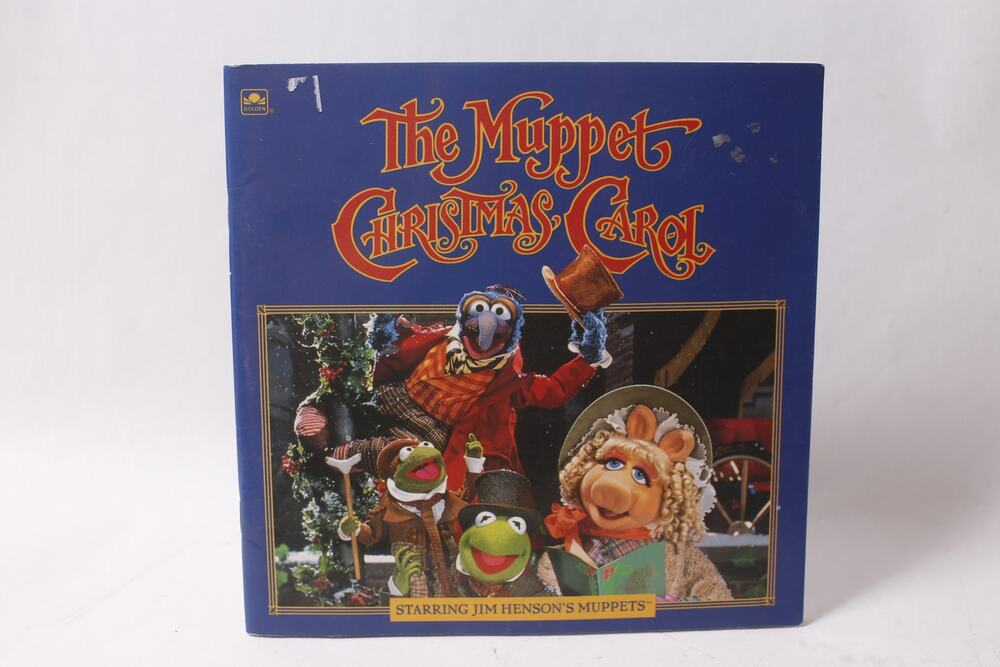 The Muppet Christmas Carol 1993 Golden Children's Book ~ 260602-WH M-15-02